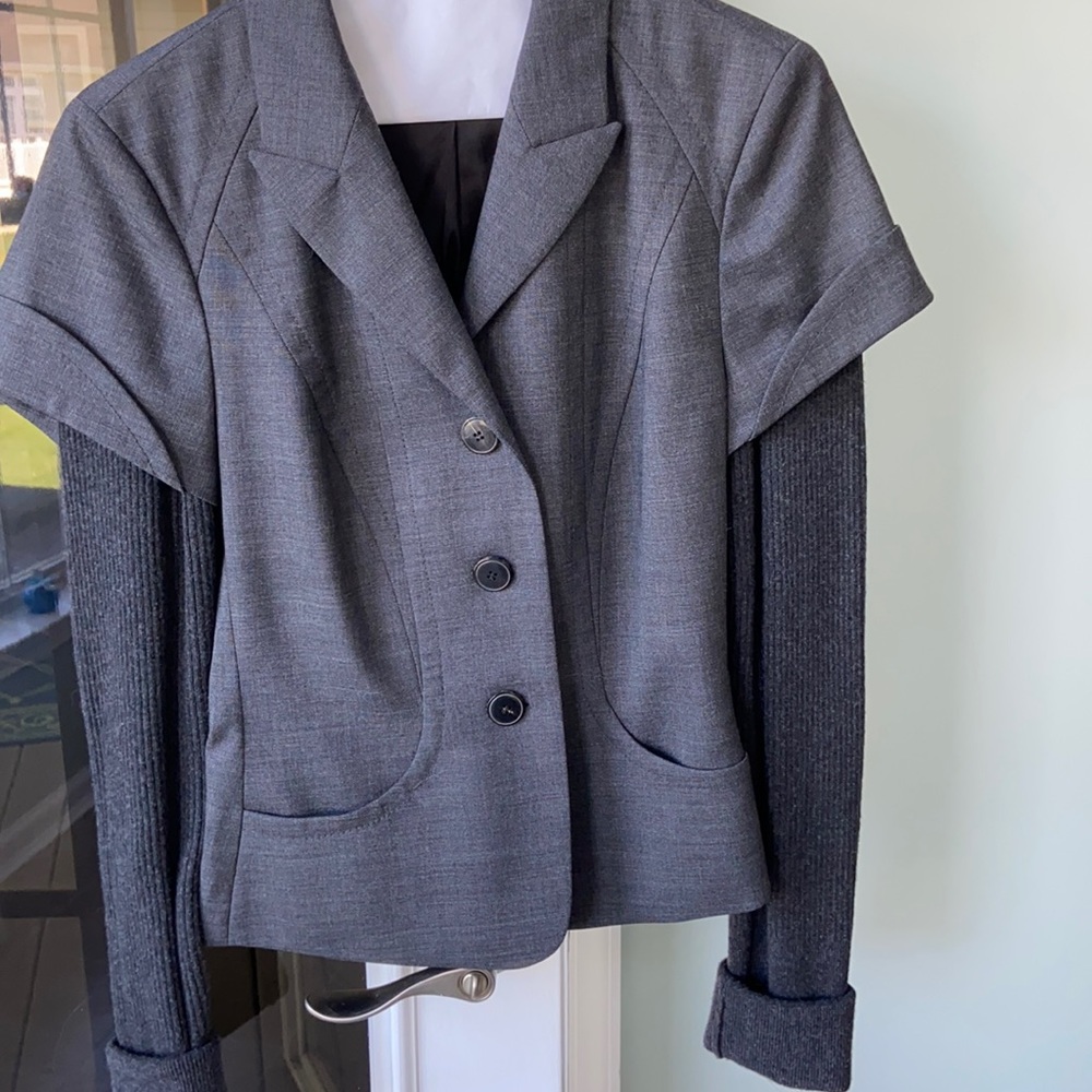 Grey Hugo Boss Jacket size 8
